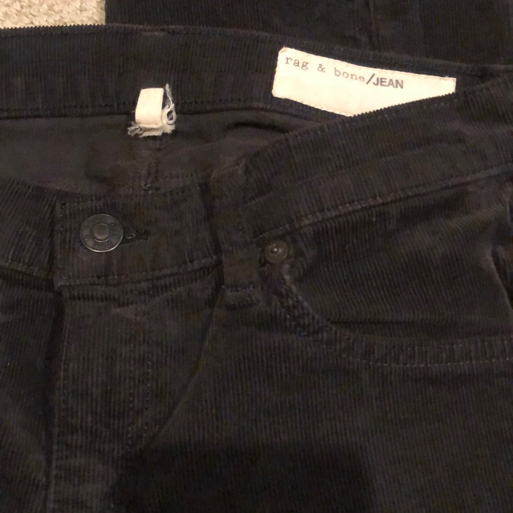 Rag & bone corduroy skinny jeans
